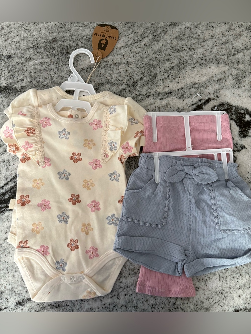 Rabbit & Bear Outfit Set